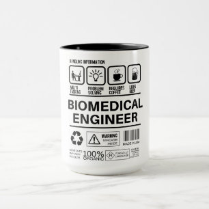 Caneca Informações sobre processamento de Engenheiros bio