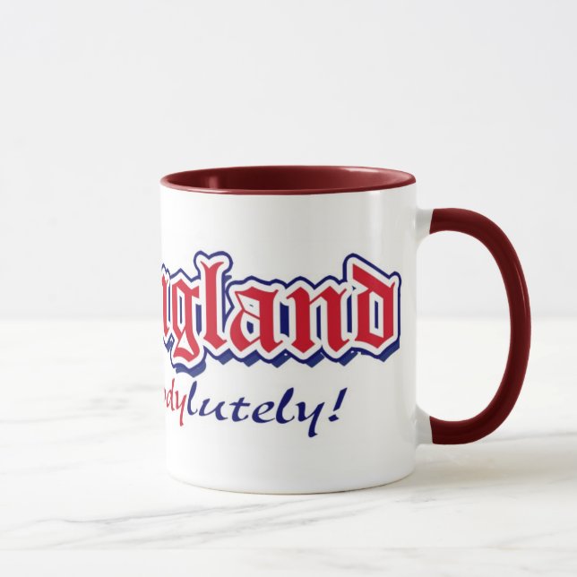 Caneca Inglaterra Absobloodylutely 5 (Direita)