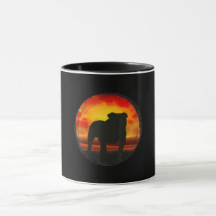 Caneca Inglês Bulldog Oferta Para Mulheres Homens Crian