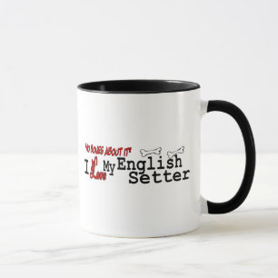 Caneca Inglês Setter (I Love)