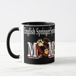 Caneca Inglês Springer Spaniel Mamãe Oferta