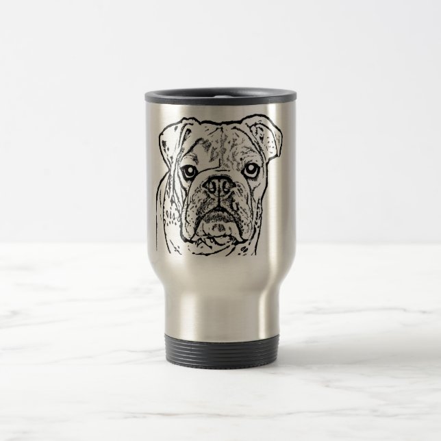 Caneca inglesa do buldogue (Centro)