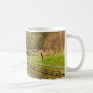 Caneca inglesa do chá do café de Narrowboat do