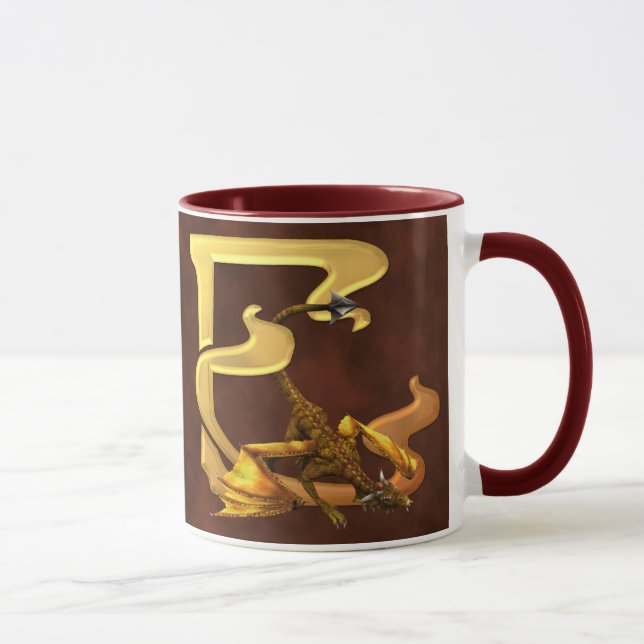 Caneca Iniciais E de Dragonlore (Direita)