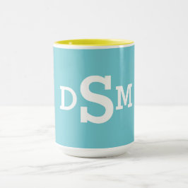 Caneca inicial do monograma