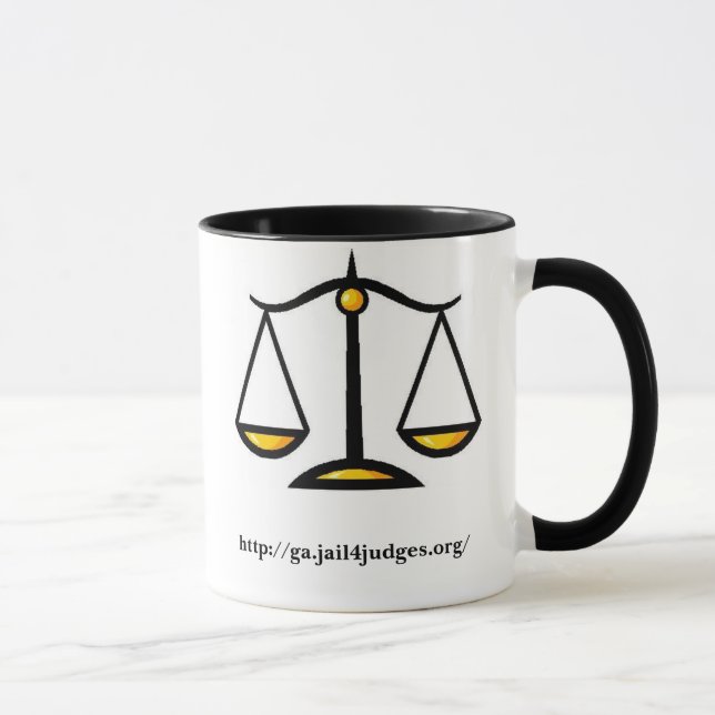 Caneca Iniciativa de Responsabilidade Judiciária da Geórg (Direita)