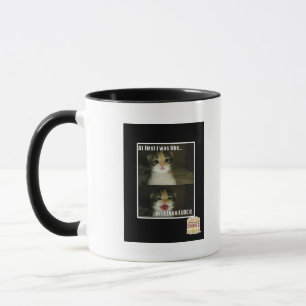 Caneca Início no eu era como
