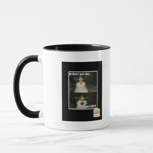 Caneca Início no eu era como (Esquerda)
