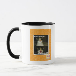 Caneca Início no eu era como