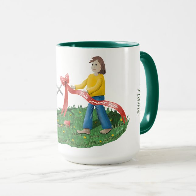 Caneca Innerer Anker Tasse Becher  (Frente Esquerda)