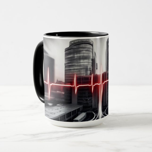 Caneca Inovação Médica em Ação (Frente Esquerda)