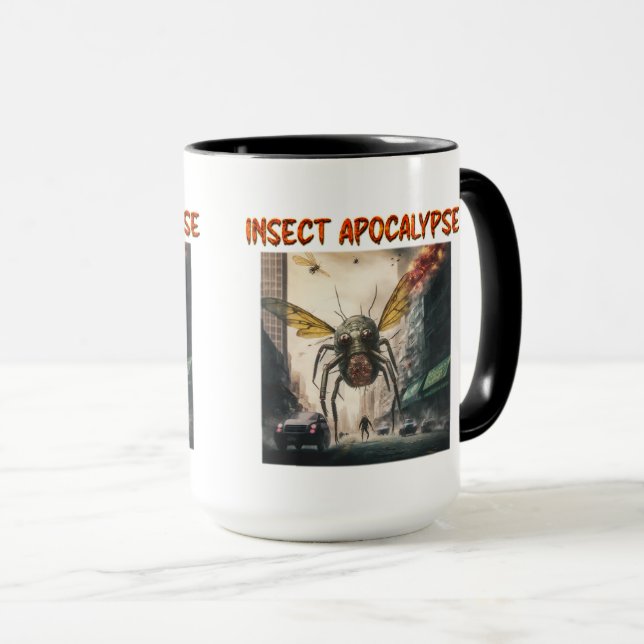Caneca Inseto Apocalypse Combo Mug, 15 oz (Frente Esquerda)