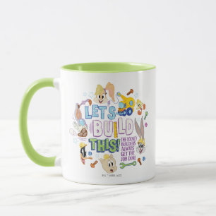 Caneca INSETOS BUNNY BUILDERS™  Desenho "Construir Este V