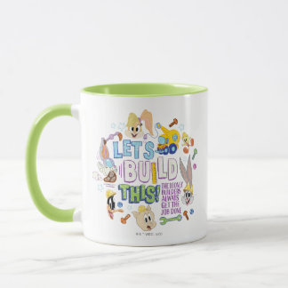 Caneca INSETOS BUNNY BUILDERS™| Desenho "Construir Este V