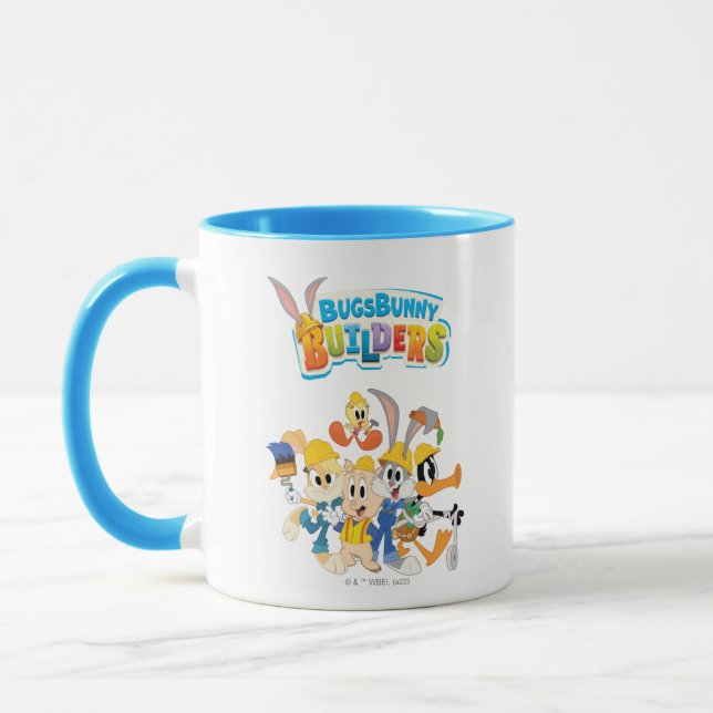 Caneca INSETOS BUNNY BUILDERS™| Grupo Looney Builders (Esquerda)