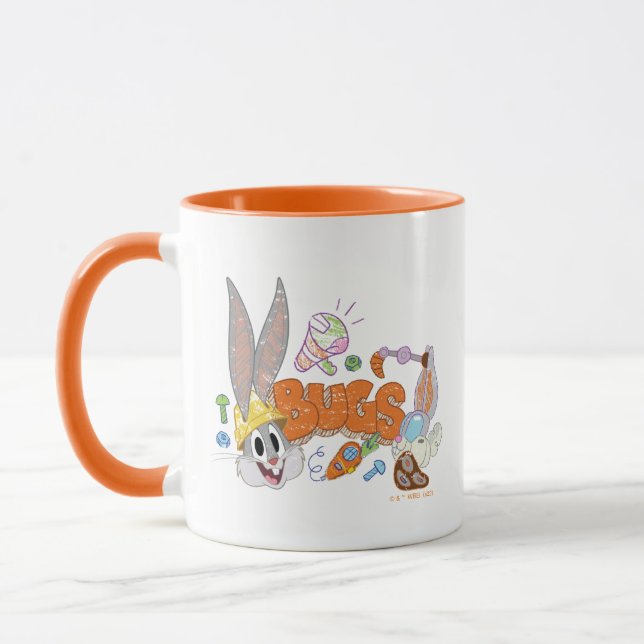 Caneca INSETOS BUNNY BUILDERS™| INSETOS BUNNY™ Sketch Art (Esquerda)