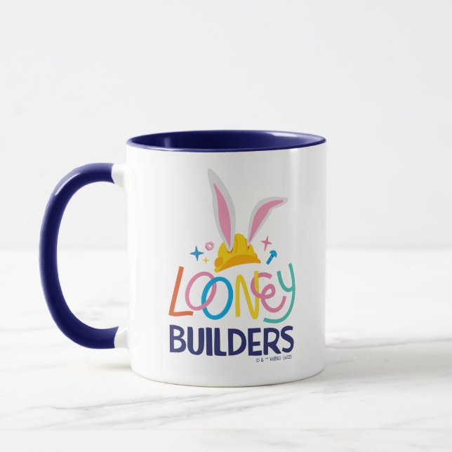 Caneca INSETOS BUNNY BUILDERS™| Logotipo empilhado do dur (Esquerda)