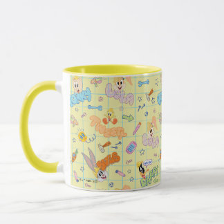 Caneca INSETOS BUNNY BUILDERS™| Padrão de Desenho de Cara