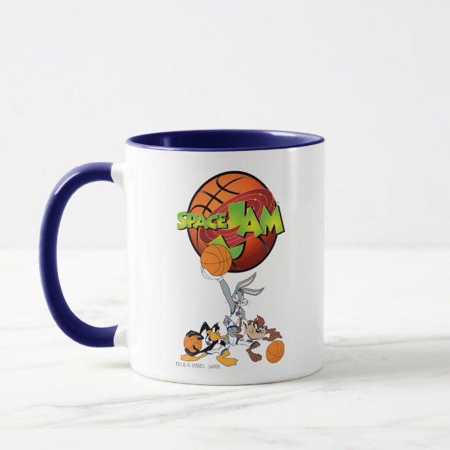 Caneca INSETOS BUNNY™, DAFFY DUCK™ e TAZ™ SPACE JAM™ (Esquerda)