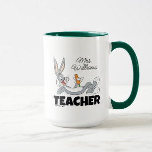Caneca INSETOS BUNNY™ Deitando Comendo Professor De Cenou
