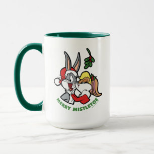 Caneca INSETOS BUNNY™ & Lola "Feliz Mistletoe"