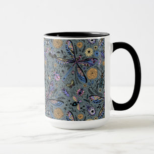 Caneca Insetos de porta em cinzas de slater