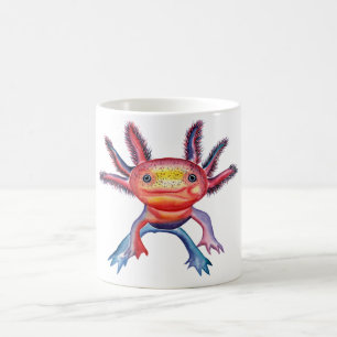 Caneca insolente do design do Axolotl