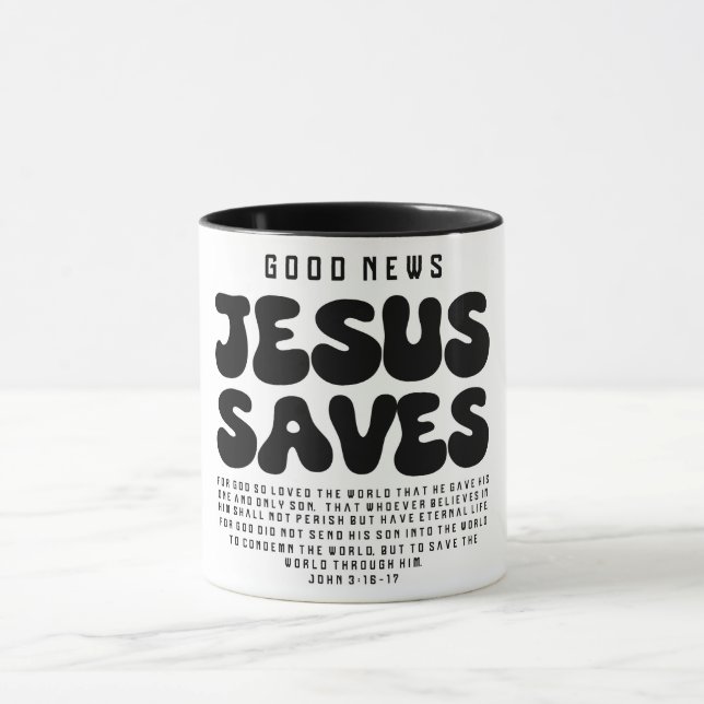 Caneca Inspiração/Cristão/Salva de Jesus (Centro)