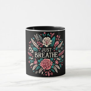 Caneca Inspiracional/Cristão/Apenas Respire
