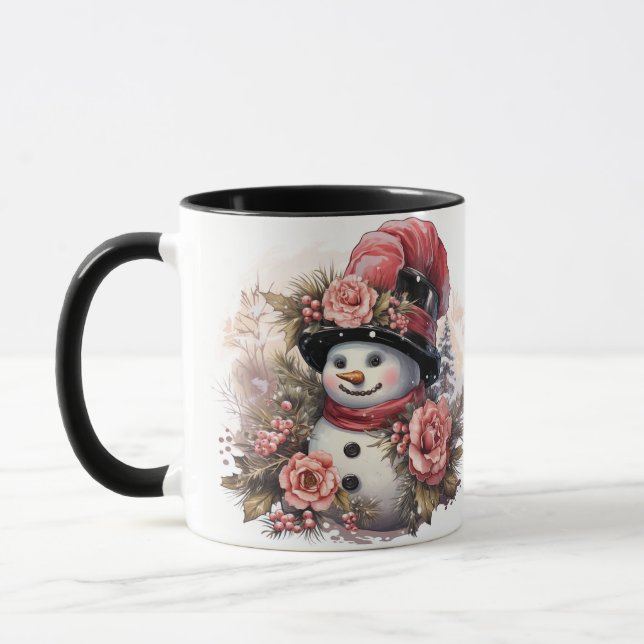 Caneca Inspirações únicas, Natal retrô (Esquerda)