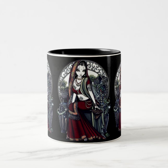 Caneca inspirada oriental da fantasia de Ayanna (Centro)