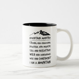Caneca inspirador - mantra da montanha