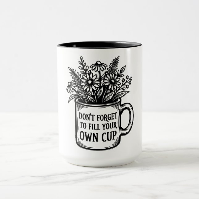 Caneca Inspirador Não Esqueça (Centro)