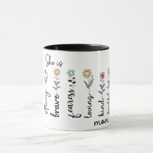 Caneca Inspiradora Ela É Mãe