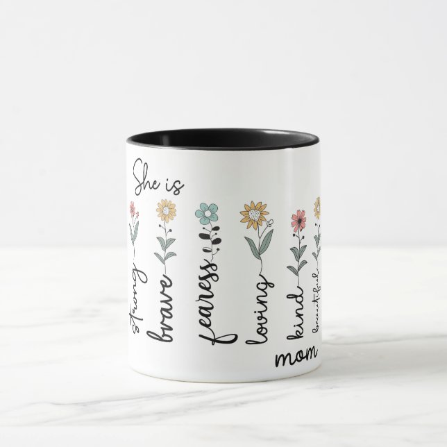 Caneca Inspiradora Ela É Mãe (Centro)