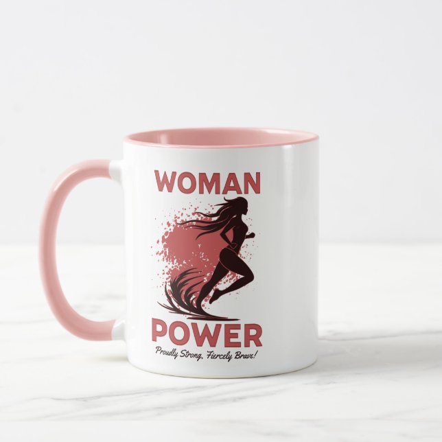 Caneca Inspiradora Poder Feminino (Esquerda)