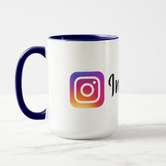 Caneca Instagram Mug de alta qualidade