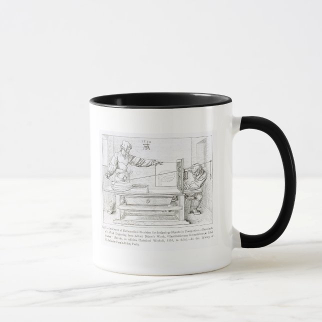 Caneca Instrumento da precisão matemática (Direita)