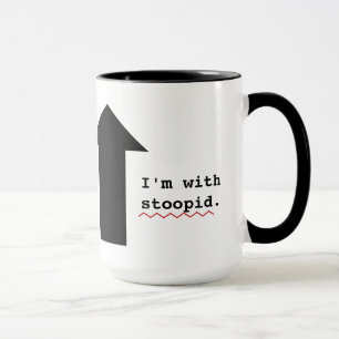 Caneca Insultos engraçados Im com verificação de perí