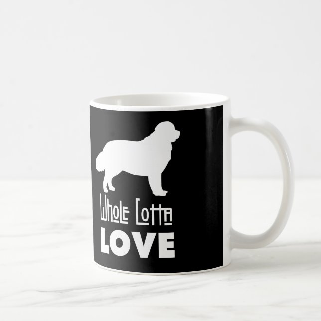 Caneca inteira do amor de Lotta Newfie (Direita)