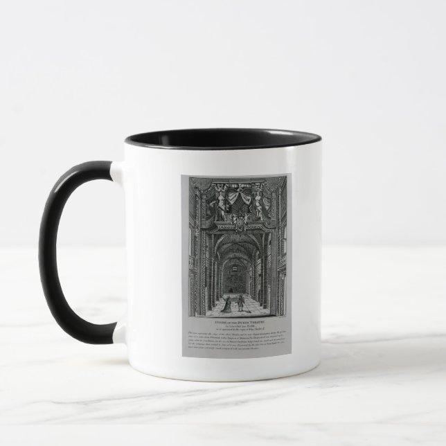 Caneca Interior de Teatro do duque na pensão de Lincoln (Esquerda)