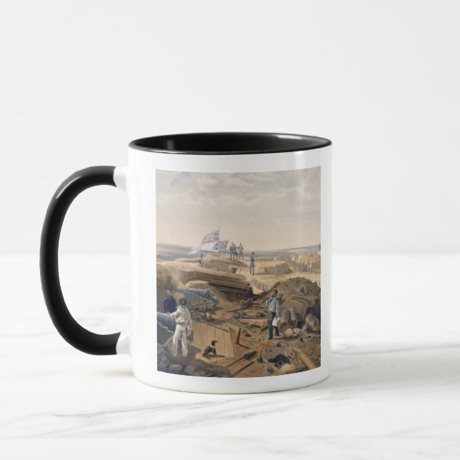 Caneca Interior do Redan, placa 'de Seat da guerra (Esquerda)