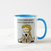CANECA interna da paz/ioga/meditação