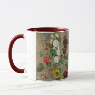Caneca Intitulado (flores) (óleo a bordo)