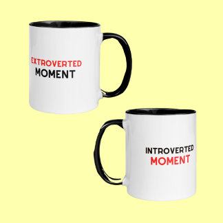 Caneca Introdução ao Momento Extrovertido Mug