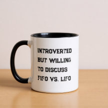 Introverted Accountant Funny Quote Coffee Mug