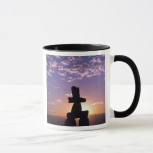 Caneca Inukshuk Territórios do Noroeste, Canadá