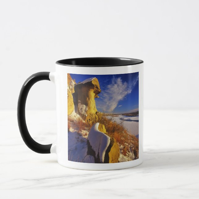Caneca Inverno ao longo do rio Missouri perto (Esquerda)
