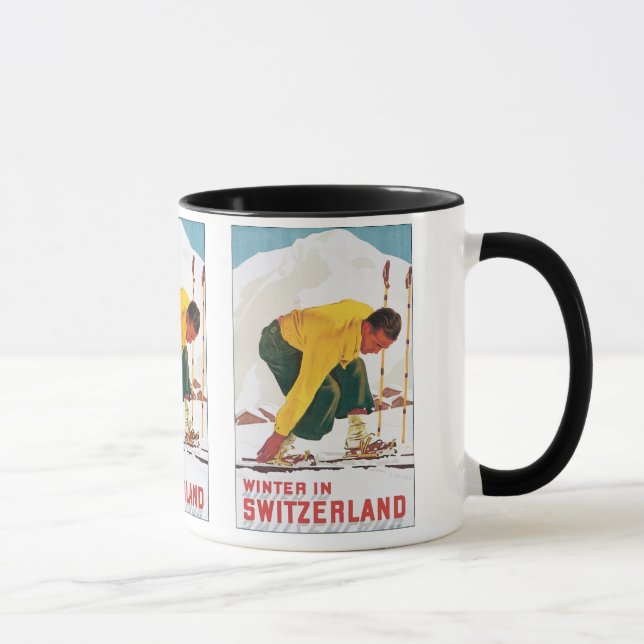 Caneca Inverno na suiça (Direita)