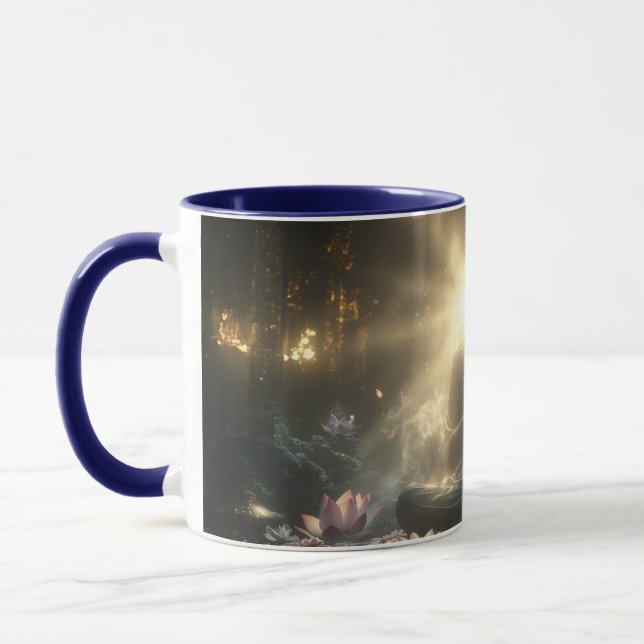 CANECA IÓGUE - MEDITAÇÃO - APROVEITE O MOMENTO (Esquerda)